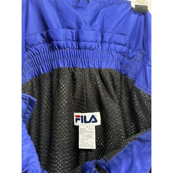 Fila Vintage 1990s Ski Pants Trousers Blue Winter Sports Snow Pants Sz M 91175